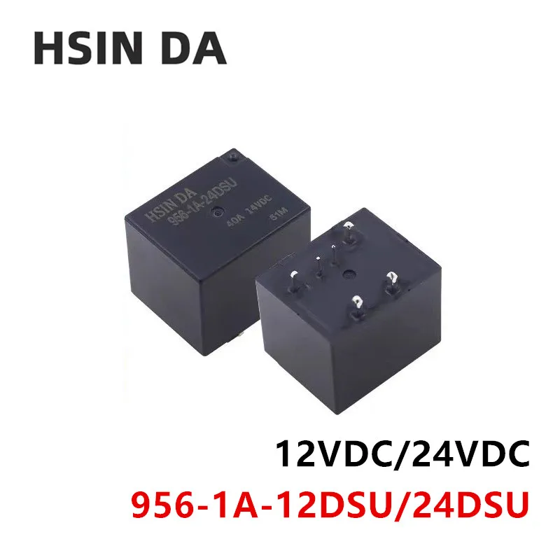 

1Pcs HSIN DA 956-1A-12DSU 24DSU Automotive Relay 6Pin 40A 12VDC 24VDC for Vehicle Electronics