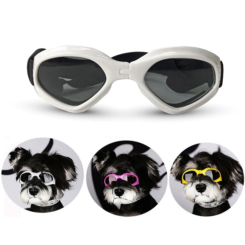 

Six Colors Fashion Dog Goggles Adjustabl Foldable Creative Windproof UV Protection Motorcycle Sunglasses Decoration Accessories