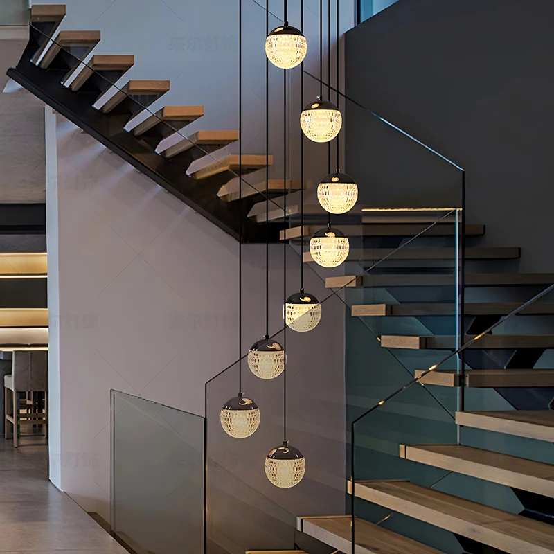 

Скандинавский домашний декор, столовая, подвесной светильник, внутреннее освещение, лестничная лампа, подвесной светильник, люстра, лампы для гостиной