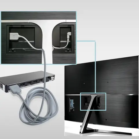 새로운 하나 연결 케이블 BN39-02209A BN39-02209B BN96-44183A BN91-17814A BN91-17814W 호환 삼성 TV MU7000 MU800 MU9000
