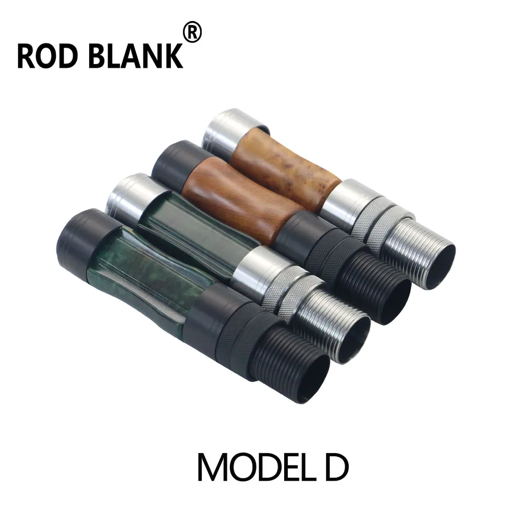 RodBlank Solid Wood Reel Seat Spinning Casting Trout Fishing Reel Seat Rod Building Components Pole Repair Reel Seat Accessories