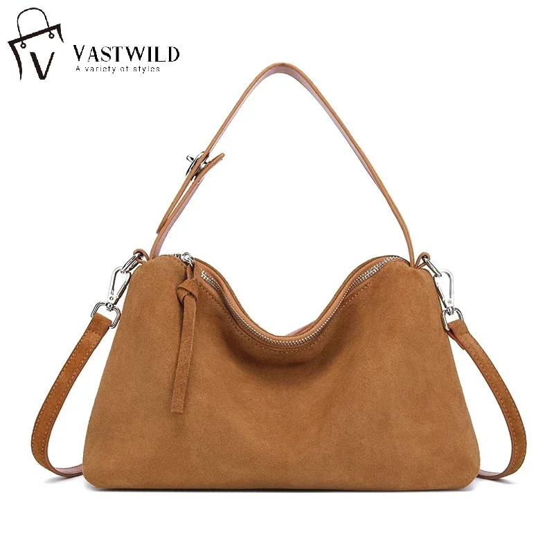 جلد طبيعي موضة الخريف الشتاء بوسطن حمل لينة ماتي الجلد المدبوغ جلد البقر المرأة حقيبة يد الكتف حقيبة كروسبودي للنساء #1