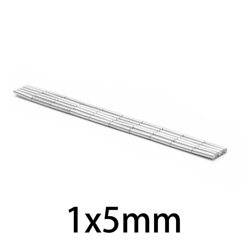 1x5mm Mini Small Powerful Magnets Strong Disc Magnets For Fridge, DIY, Building, Scientific, Craft, Education 1*5 1x5