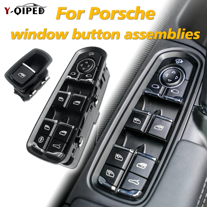 

For Porsche Cayenne, Paramela, Mackay, Macan, window regulator switch assembly, push buttons