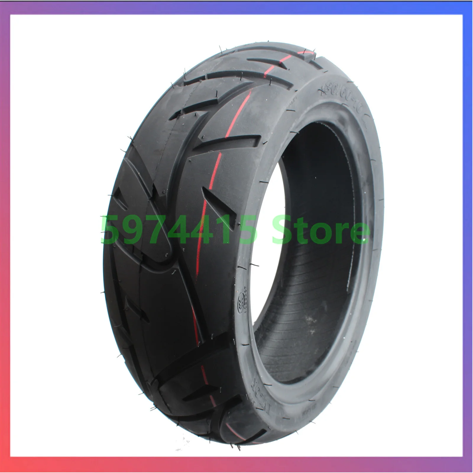 Scooter Tire 130/60-10 Vacuum Tubeless For Motorcycle Electric Modified Parts