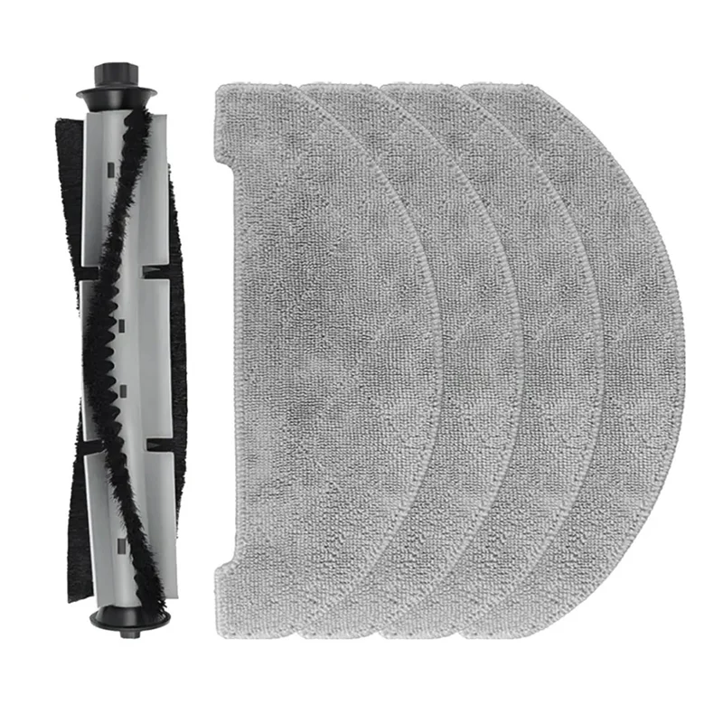 TAIGH-For KUANLITU L10 Roller Main Brush Mop Rag Robot Vacuum Cleaner Accessory Part