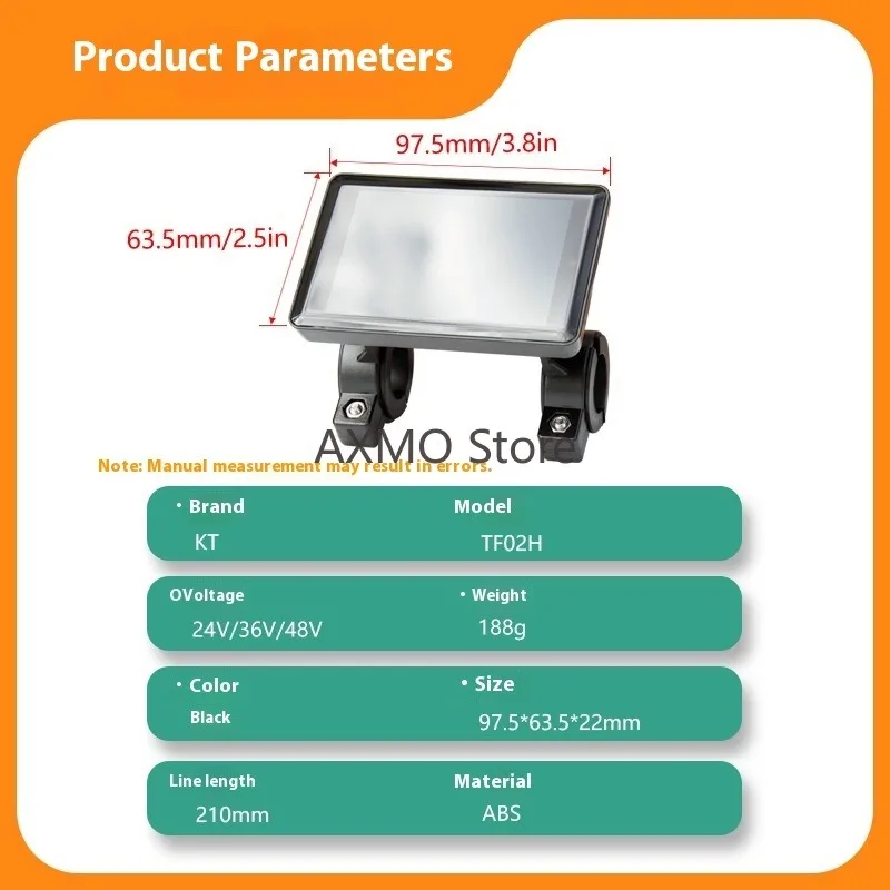 

Модифицированные аксессуары для горного велосипеда для электрического скутера KT TF02H, цветной экран, водонепроницаемый разъем 24V36V48V
