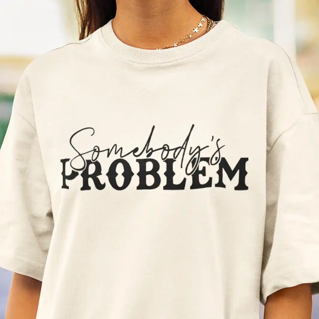 

Vintage Girlfriend T Shirt for Country Music Somebody s Problem Funny Comfort Colors Women Crazy Ex