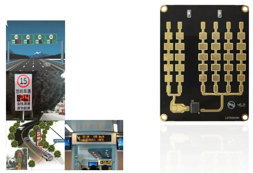 Best price Radar detector for car speed 24 GHz Millimeter Wave Radar Sensor CW detects moving