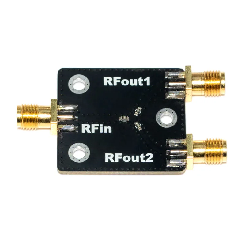 DC-4GHz RF Microwave Resistive Power Divider 1 to 2 Way, Power Splitter Combiner Module SMA Female 50Ω for Microwave