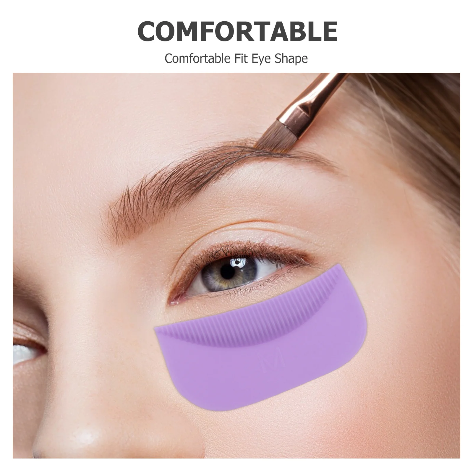 Cuscinetto in silicone per la permanente delle ciglia Riutilizzabile freddo sotto gli occhi Toppe E Stemmi per sollevamento ciglia Aste flessibili per permanente Strumento per lo styling delle ciglia