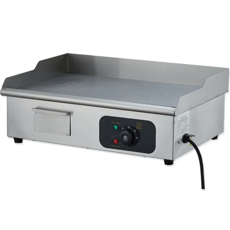 

Electric Grilling Furnace Desktop Teppanyaki Machinery and Equipment Commercial Wholesale Non-stick Pan Fried