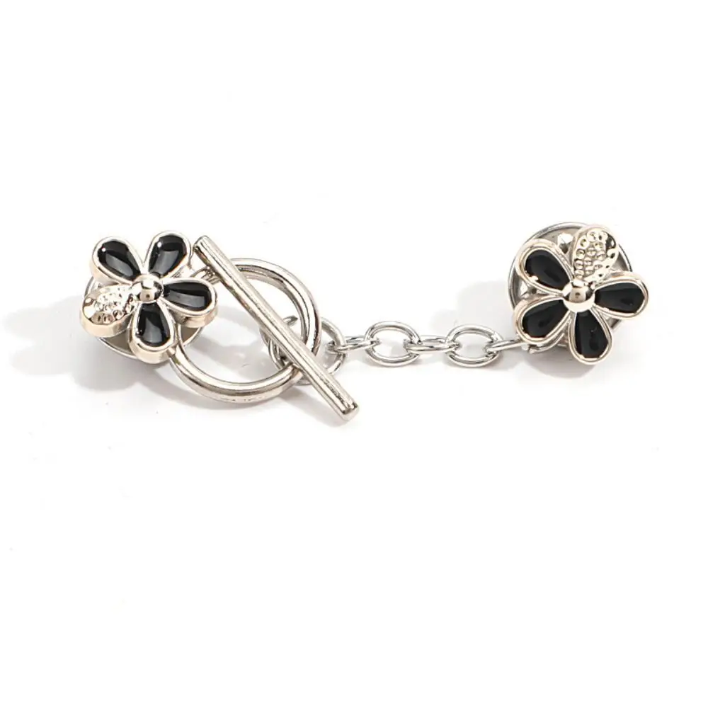 ファッション用の取り外し可能なライトブローチ,ピンボタンクリップ,ビーズ,ネイルなし,ネイルアクセサリー