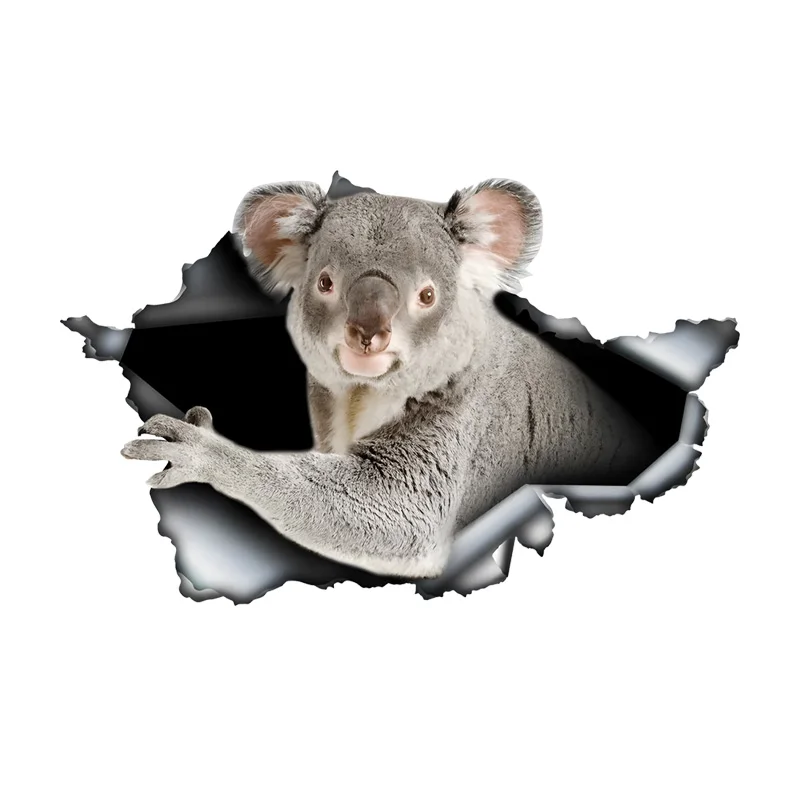 

DK428# Cute Koala Animal Car Decals Bumper Window Stickers Car Accessories Waterproof Vinyl Material