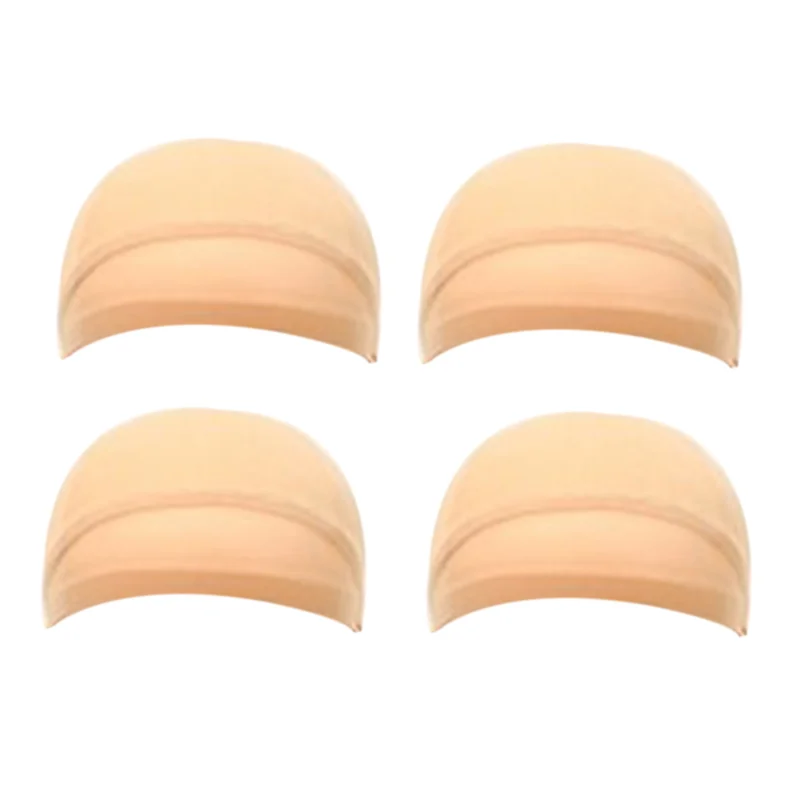 

BISM HD Wig Cap Stocking Cap Transparent Wig Cap Thin Nylon Cap Multifunctional Convenient Head Covers Easy Install ,Skin Color
