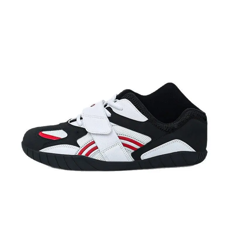 Sepatu Angkat Beban Berkualitas Klasik untuk Pria dan Wanita, Sepatu Lapangan Indoor yang Tahan Lama, Sepatu Latihan Gym yang Nyaman untuk Pasangan