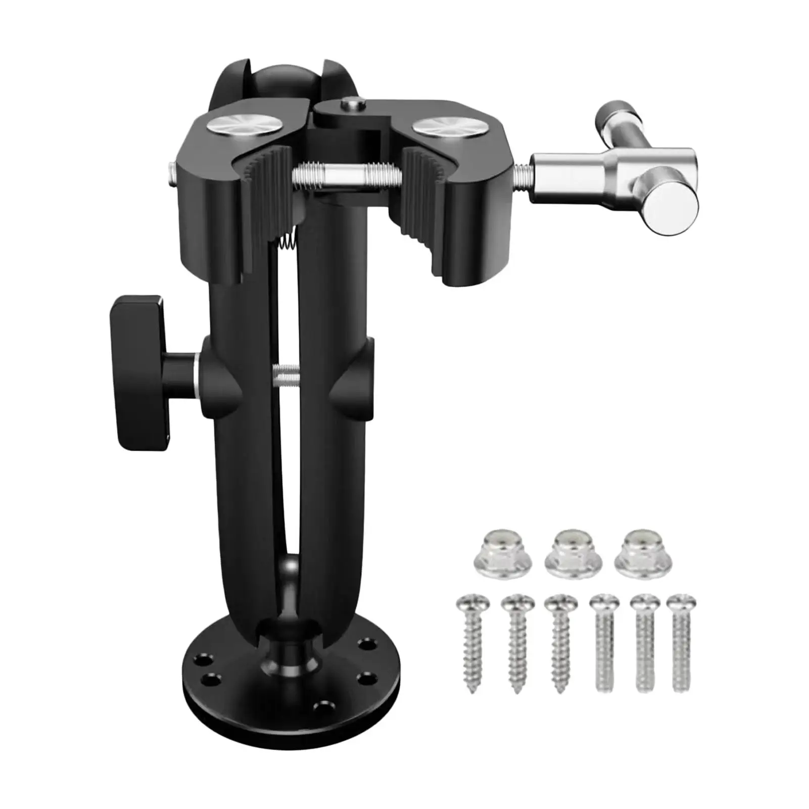 

Крепление стабилизатора троллингового двигателя из алюминиевого сплава Быстроразъемное крепление для троллингового двигателя Регулируемая на 360 градусов опора вала для тяжелых условий эксплуатации