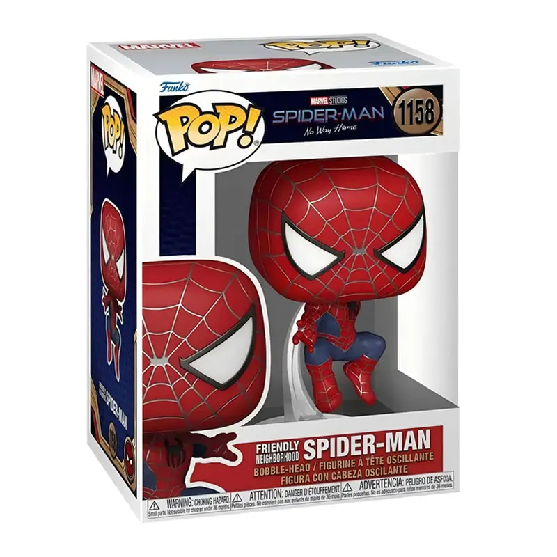 FUNKO POP Spider Man Series Action Figures Marvel Spider Man Anime Figureine Model Toys Doll Collectible Limited Edition Gifts