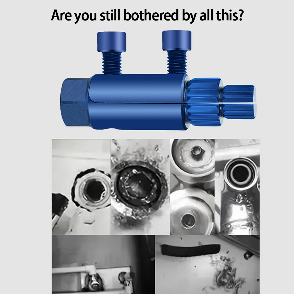 

Stripped Screw Extractor Tool For Damaged Thread Removal Broken Valve Thread Extractor