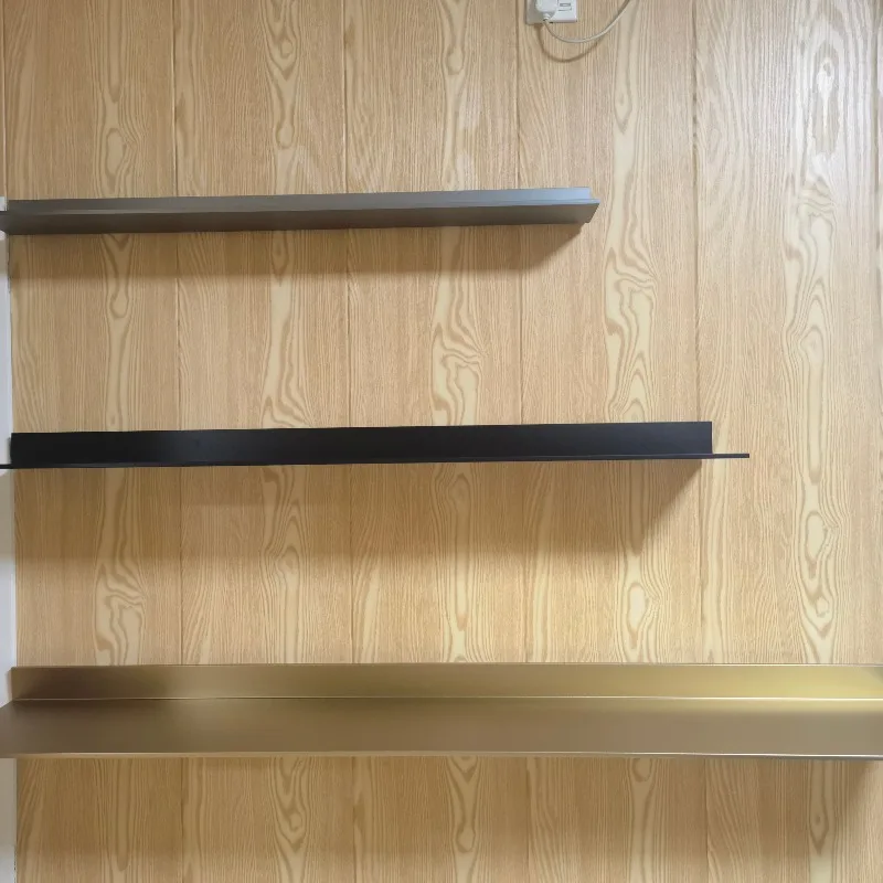 Wall-mounted LED Light-emitting Aluminum Metal Wall Rack, Space-saving and Non-occupying,Home Hotel Apartment Storage