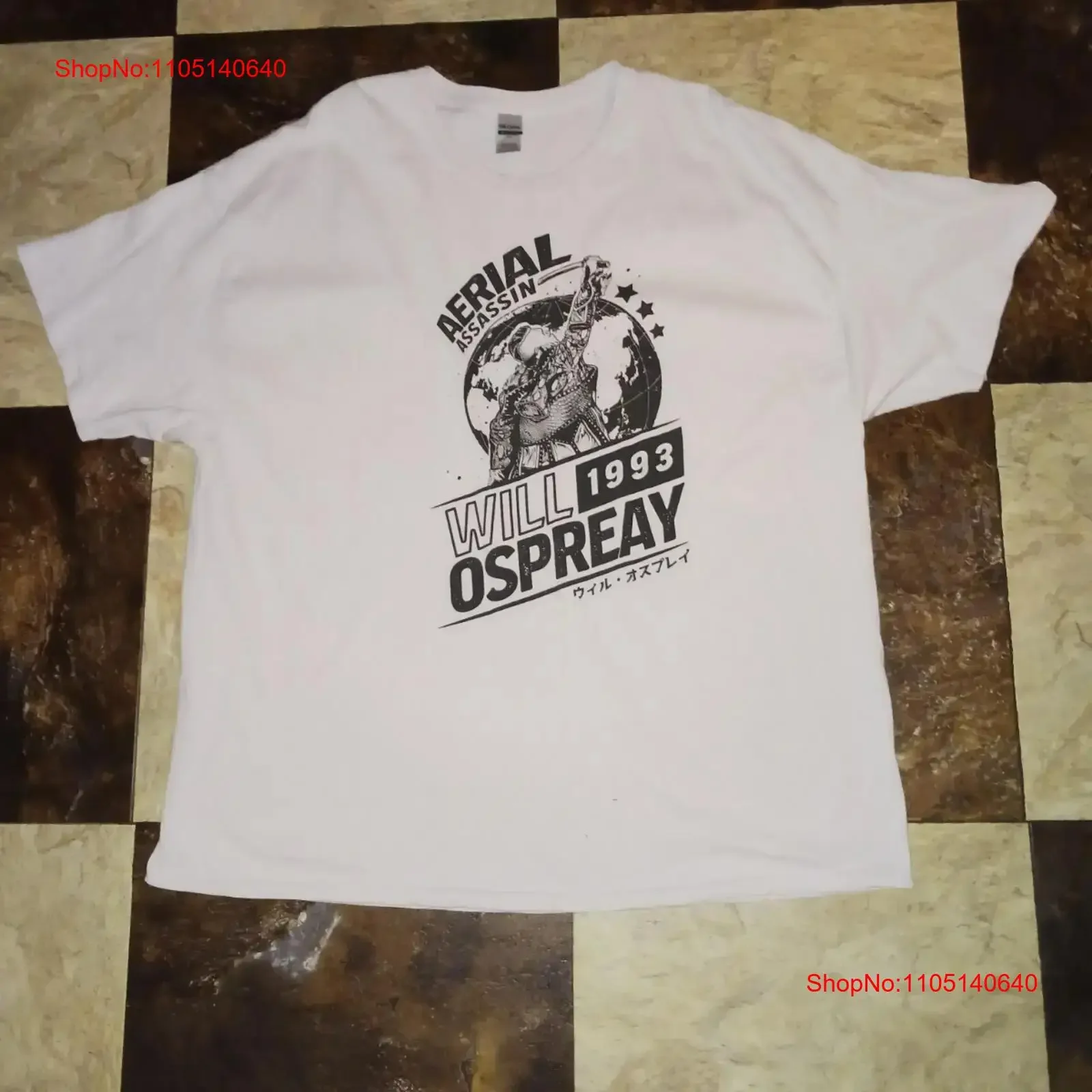 

Мужская футболка Will Ospreay NJPW, размер 3XL, воздушная убийца, 1993, борьба, AEW, винтажная, стираная, повседневная, с графикой, универсальная