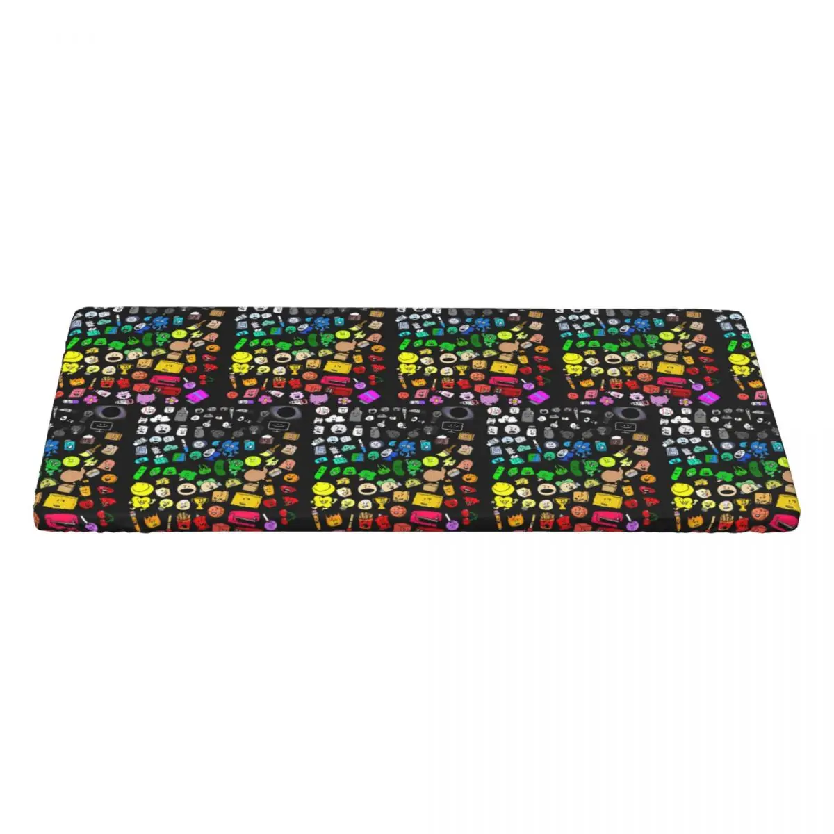 BFDI Inanimate Insanity All Character Custom Rectangular Tablecloth Waterproof Table Cover for Festival Decorations Table Cloth
