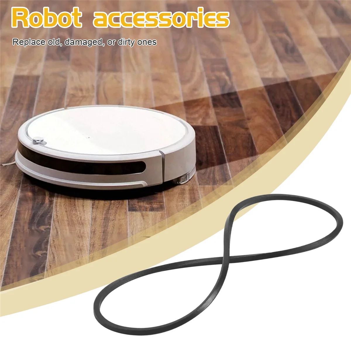 Suitable for Ecovacs Deebot De55 / 53Dn55 / 520 / T5 Sweeping Robot Accessories Motor LDS Belt