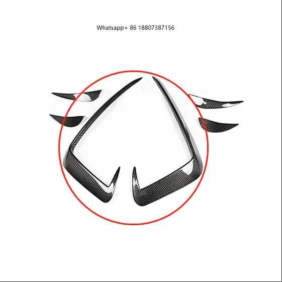 

2017-2019 forAudi A4/S4 B9 Dry Carbon Fiber Headlight Brow Car Parts New Condition