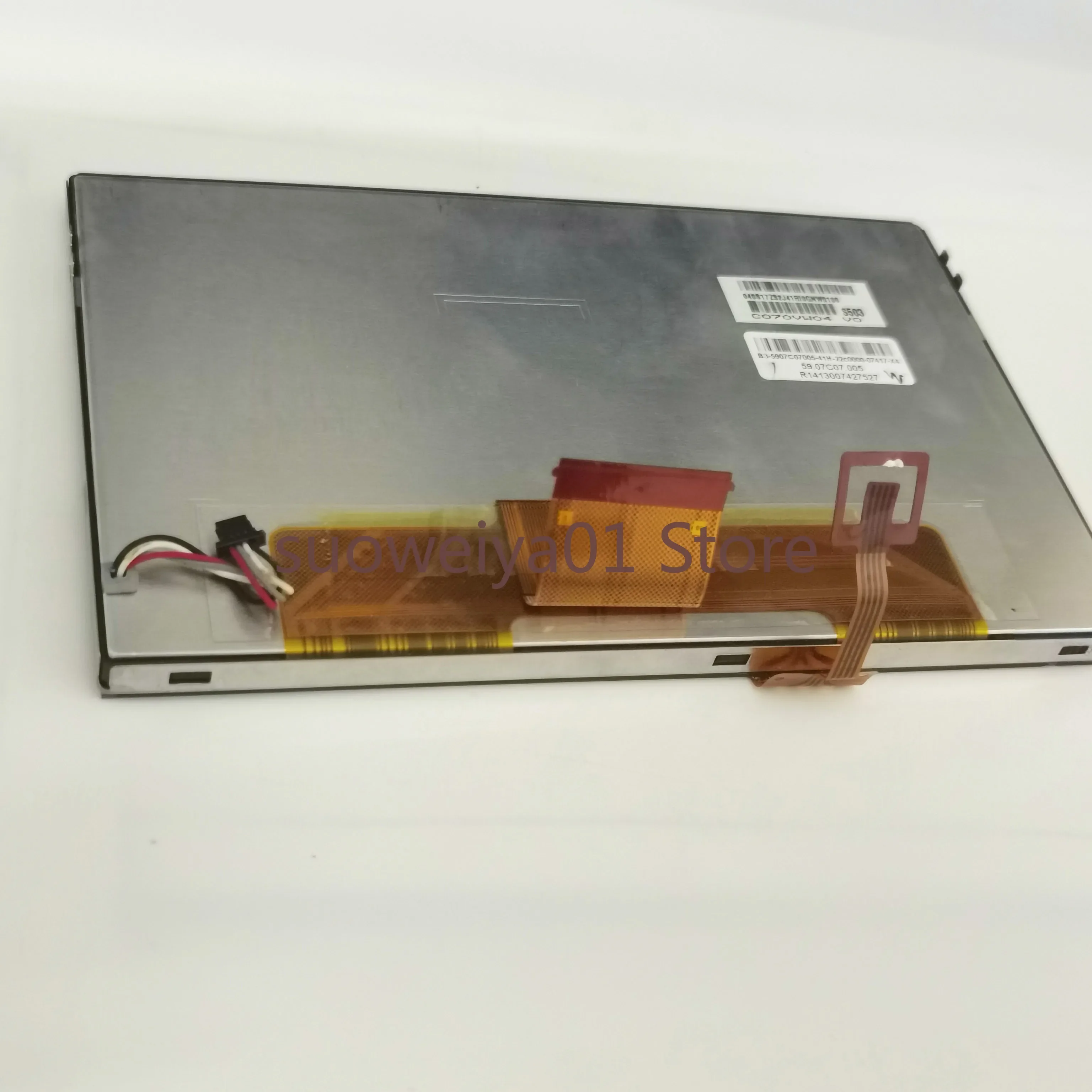 7 Inch LCD Display C070VW04 V0 with Touch Screen Panel WLED TTL for AUO GPS Navigation Screen