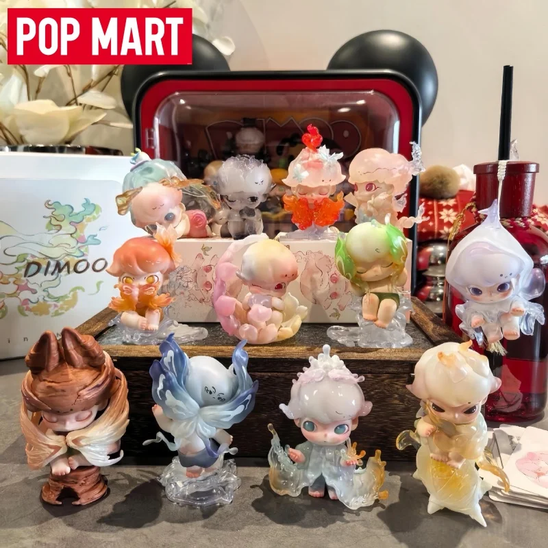

Genuine POP MART DIMOO Natural Shape Series Blind Box Fashion Trendy Toys Surprise Gift Desktop Ornament Dolls festival Gifts