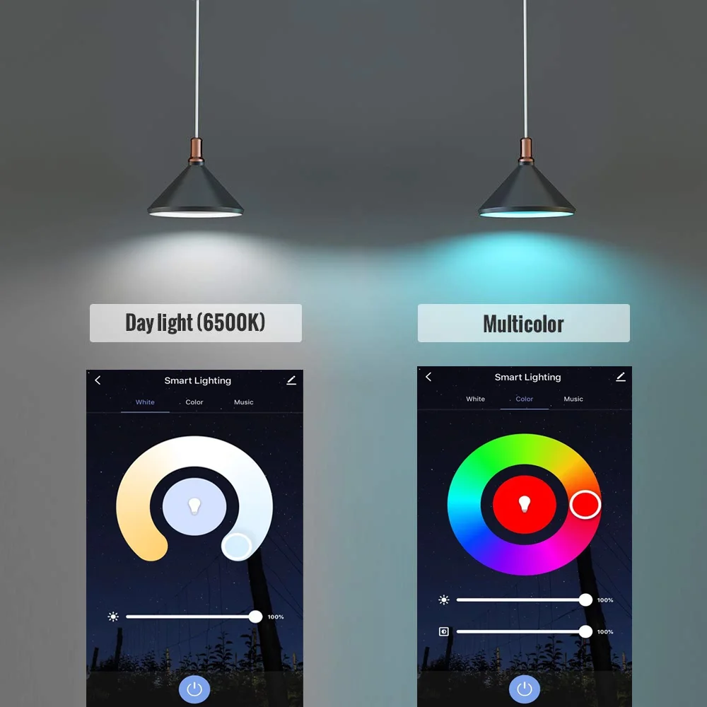 Zigbee 3.0 Tuya żarówka Led RGB + WW + CW E27 inteligentny dom lampa Led kompatybilny z Alexa asystent Google wystrój na święta bożego narodzenia