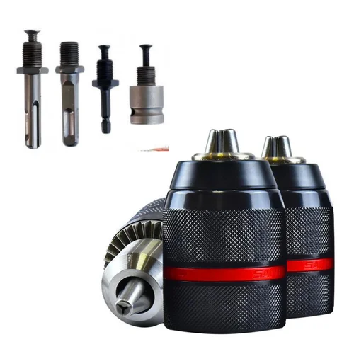 Imagen 2 del producto Portabrocas sin llave de Metal resistente, 1/2-20UNF, 10mm, 13mm, vástago hexagonal/SDS/enchufe cuadrado hembra, herramienta de Hardware, herramienta de mano