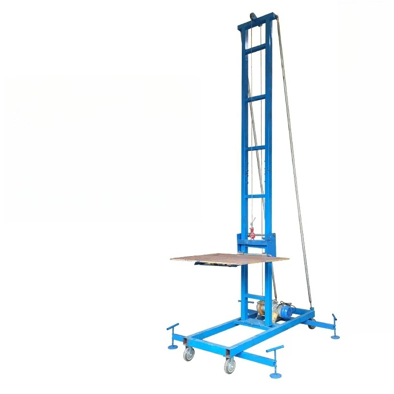 220V concrete column lifting  brick lifting machine mortar loading machine hoist column blocking machine