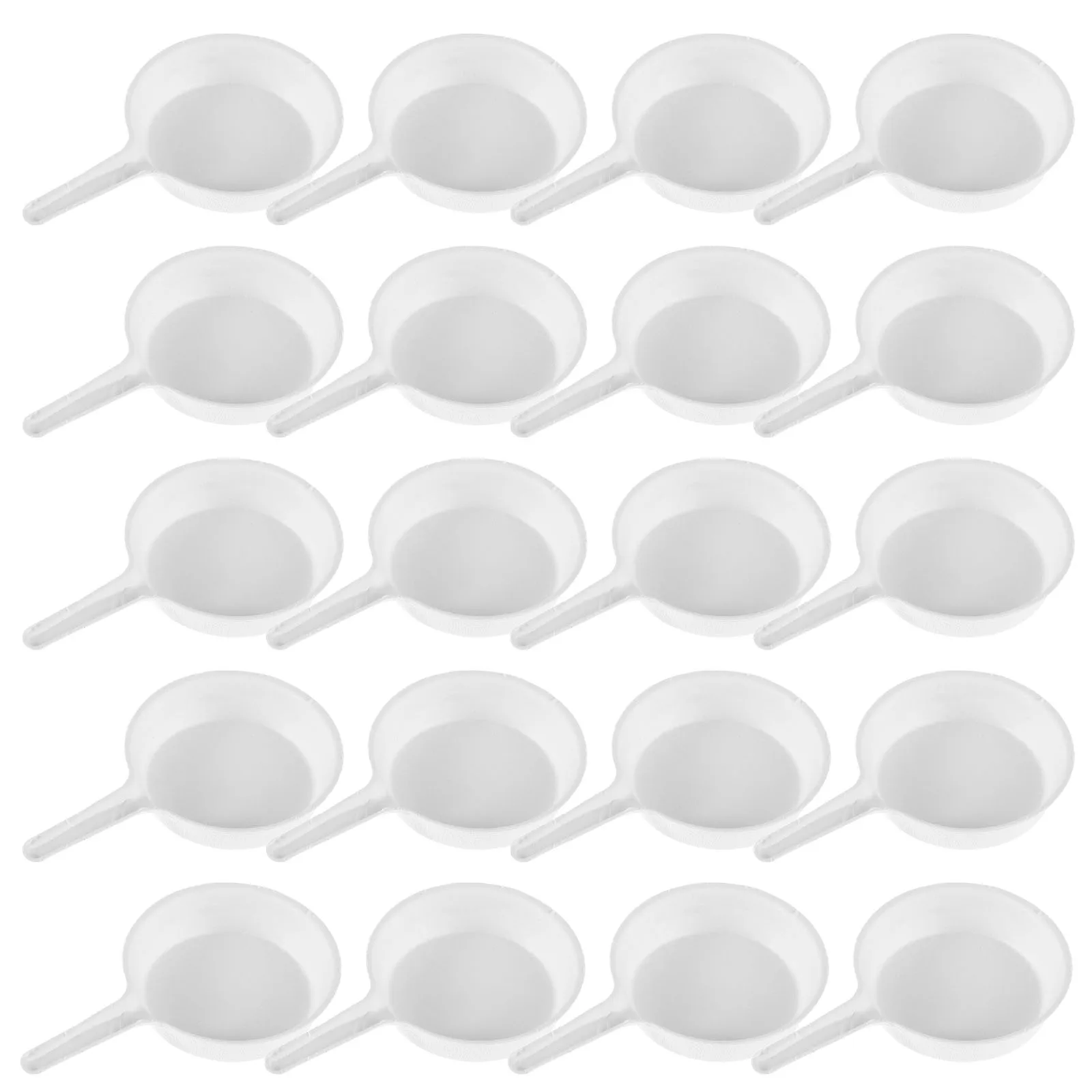 

25 Pcs Paper Plates Disposable Fruit Salad Discs Birthday Dinnerware Dessert Serving Pinch Bowls