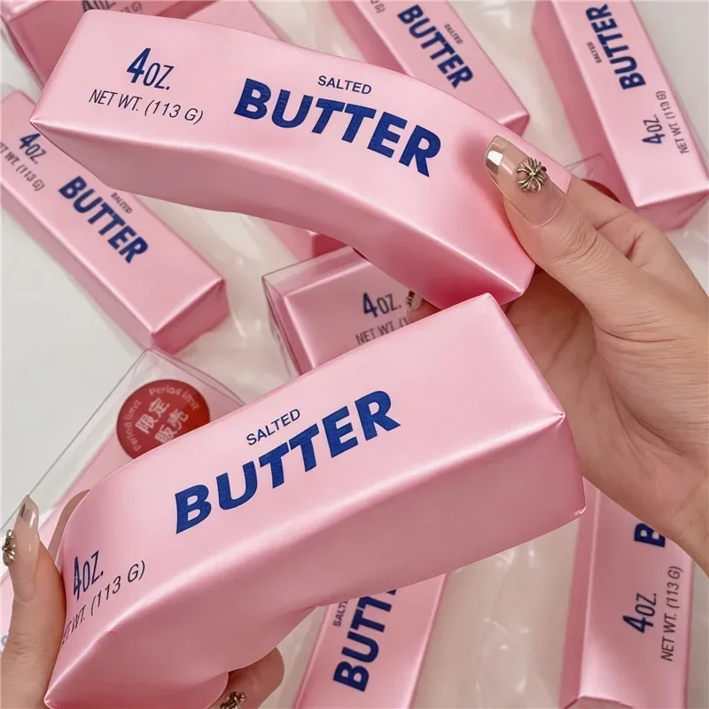 2026 New Soft Butter Squishy Toy, 1-5 PCS Cute Strawberry Butter Bar Stress Relief Toy, Stretchy & Squishy Safe TPR Material
