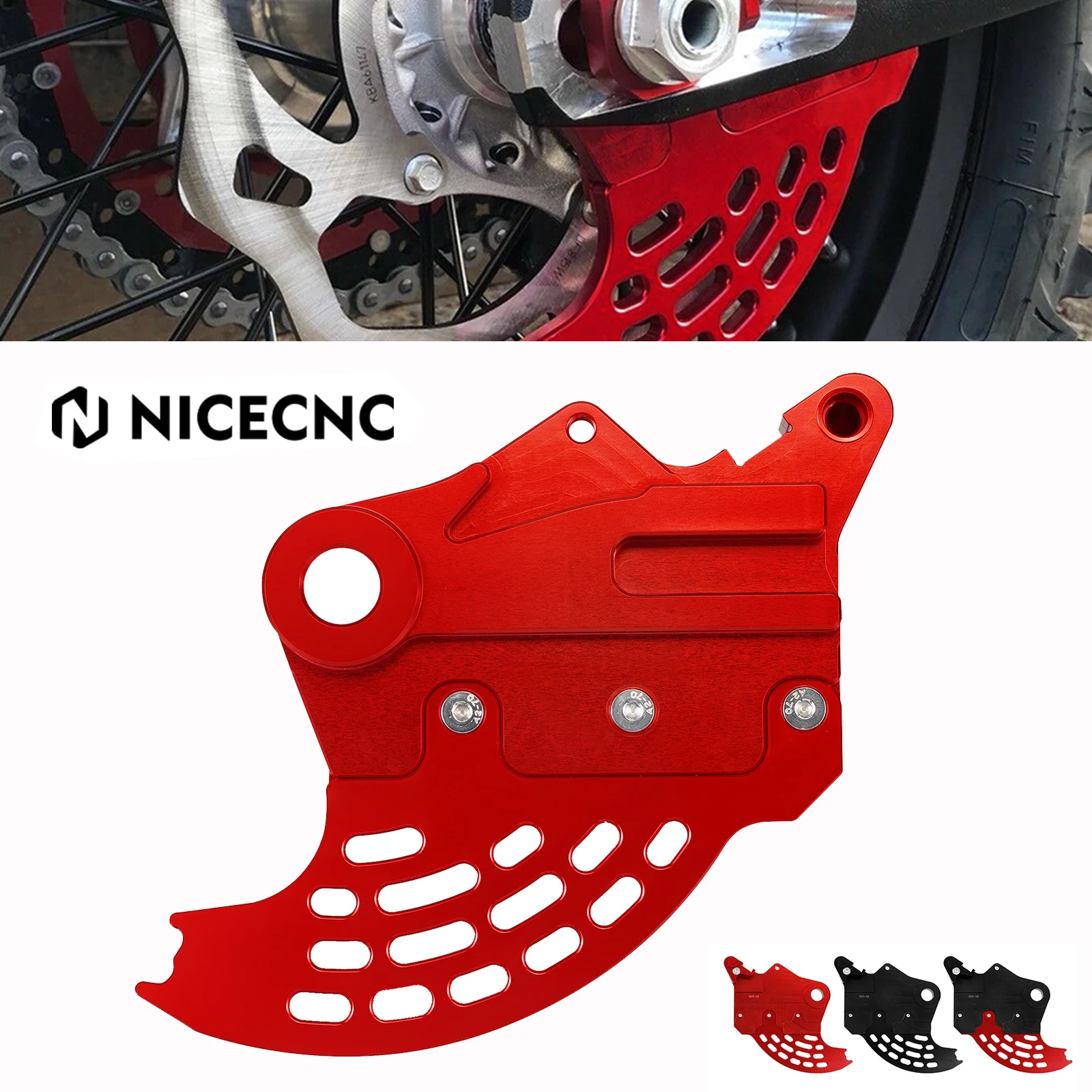 For Beta RR 300 2013-2024 Rear Brake Disc Guard Cover Protector RR RS 200 250 300 350 390 400 430 450 480 500 Enduro Racing