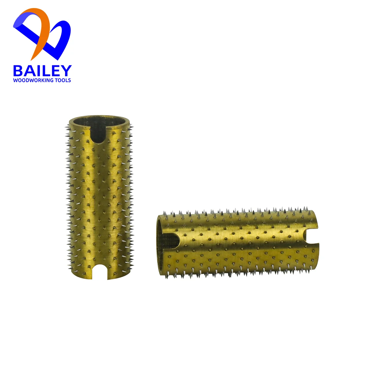 BAILEY 1 pasang rol makan tepi kompatibel 23.6x17x52mm dengan paku untuk Homag Brandt Edge mesin pengikat 3-607-18-0100