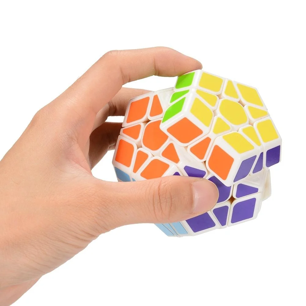 Magiczna kostka QiYi S Megaminx prędkość profesjonalne 12 stron Puzzle Cubo Magico edukacyjne zabawki dla dzieci łamigłówka Puzzle zabawki