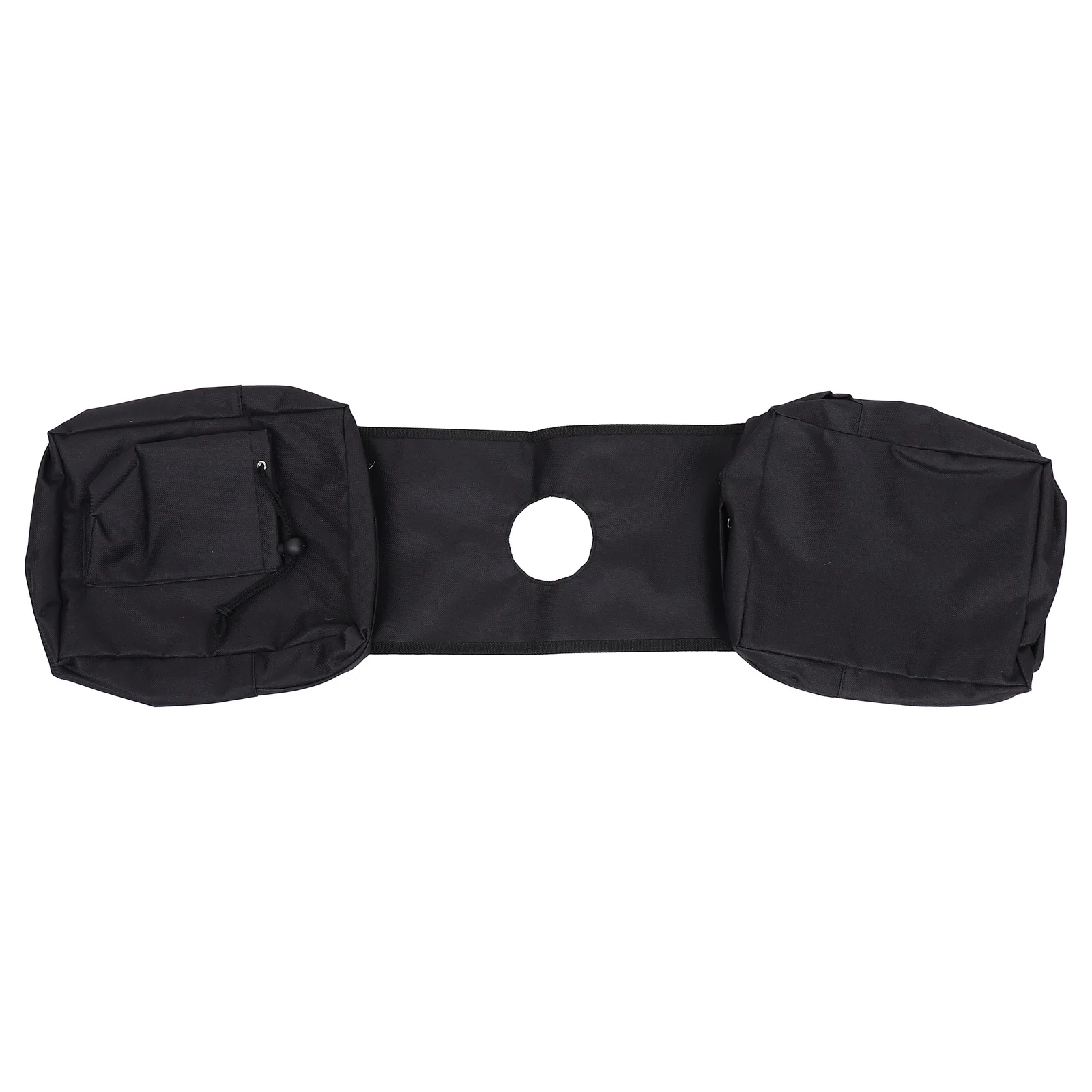 

Stylish Oxford Cloth Rear Frame Bag with 2 Pockets Front Beam Storage Saddle Bag for Bikes Storage Pouch for Bikes