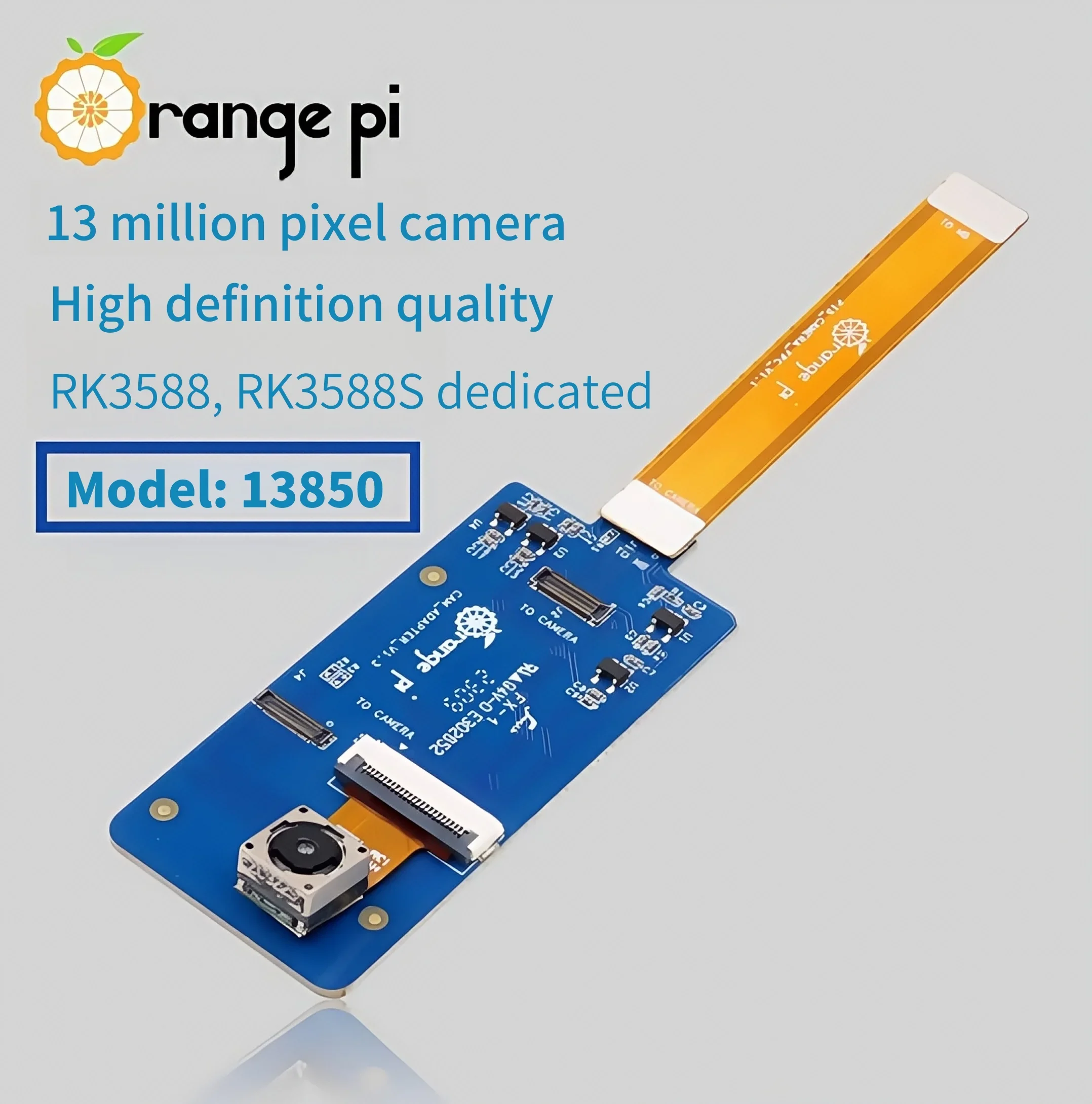 OrangePi dedicated 13 megapixel camera (OV13850)