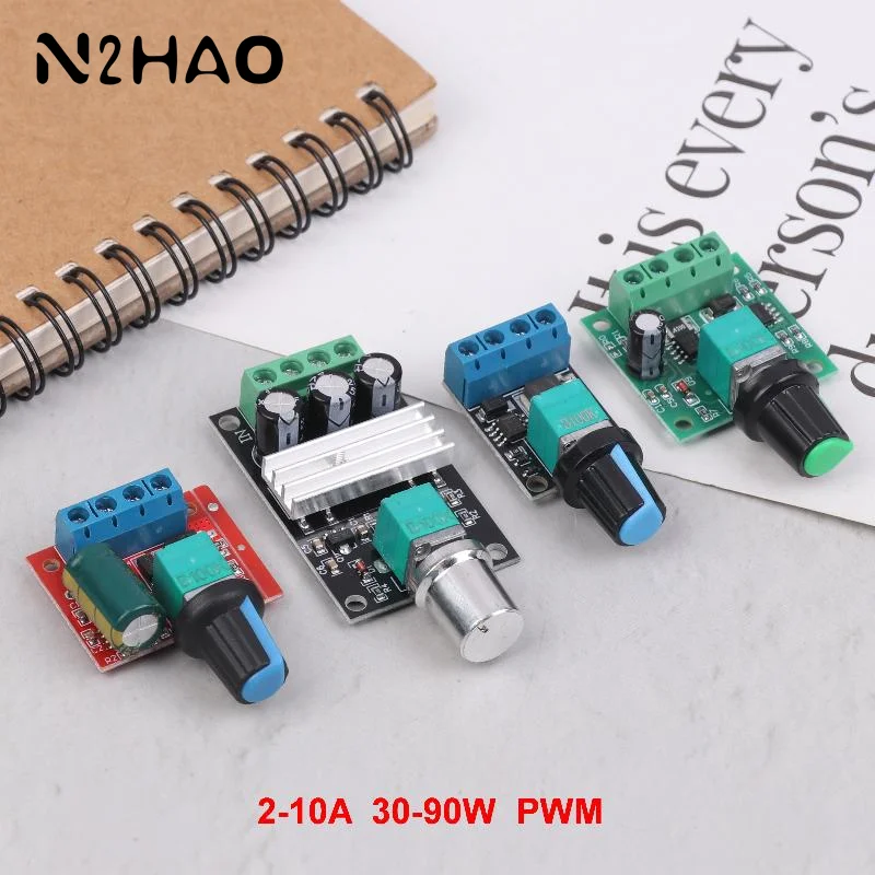 2/3/5/10A Voltage Regulator PWM DC Motor Speed Controller Governor Stepless Speed Regulator LED Dimmer Power Controller Module