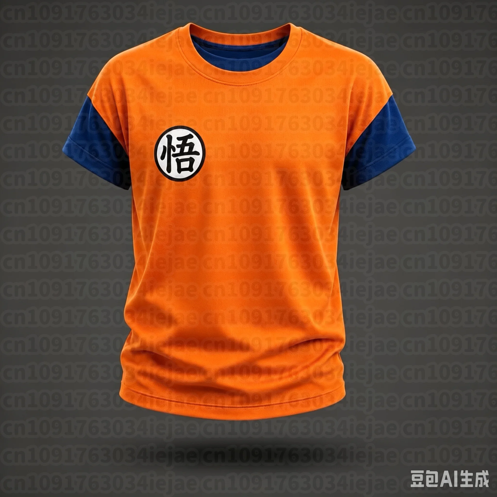 Neues Dragon Ball Son Goku Cosplay 3D T-Shirt und Hosen Set für Männer und Frauen, lässiges Sportset, übergroßes, schnell trocknendes Trainingsset. – Detail 11