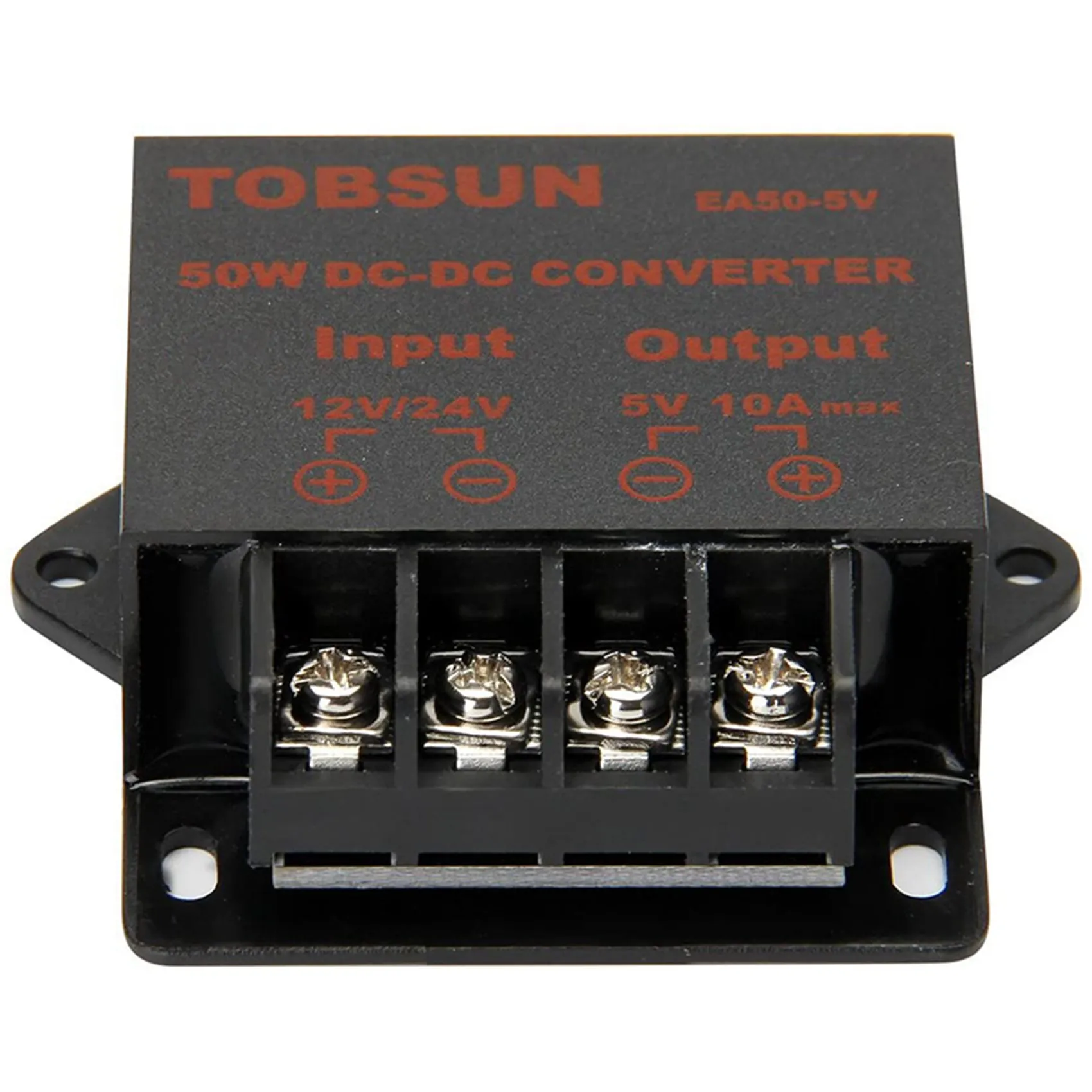 ABKQ-3X 24V/12V To 5V 10A 50W Car LED Advertising Screen Power Supply Power Converter DC Transformer
