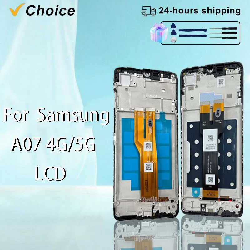 6.7" IPS For Samsung Galaxy A07 4G LCD SM-A075B SM-A075F Display Touch Screen For Samsung A07 5G Display SM-A076B Screen Replace