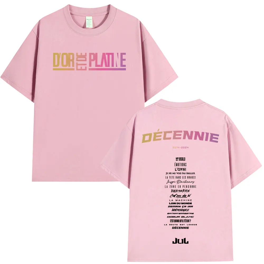 Rapper Jul Graphic T Shirt Men Women Clothing Fashion Hip Hop T-shirt Casual High Quality Cotton Short Sleeve Oversized T-shirts image 4