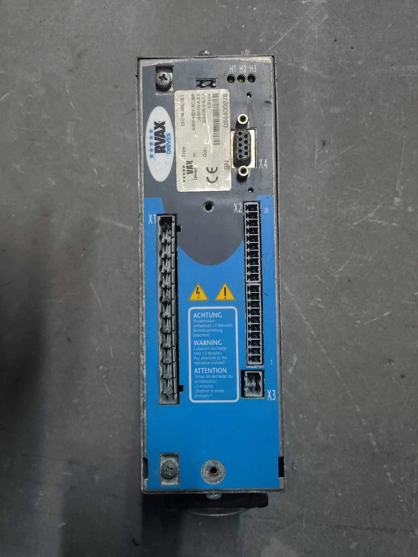 

CDD34.005.C2.1 Servo Drive for LUST CDD34.005.C2.1