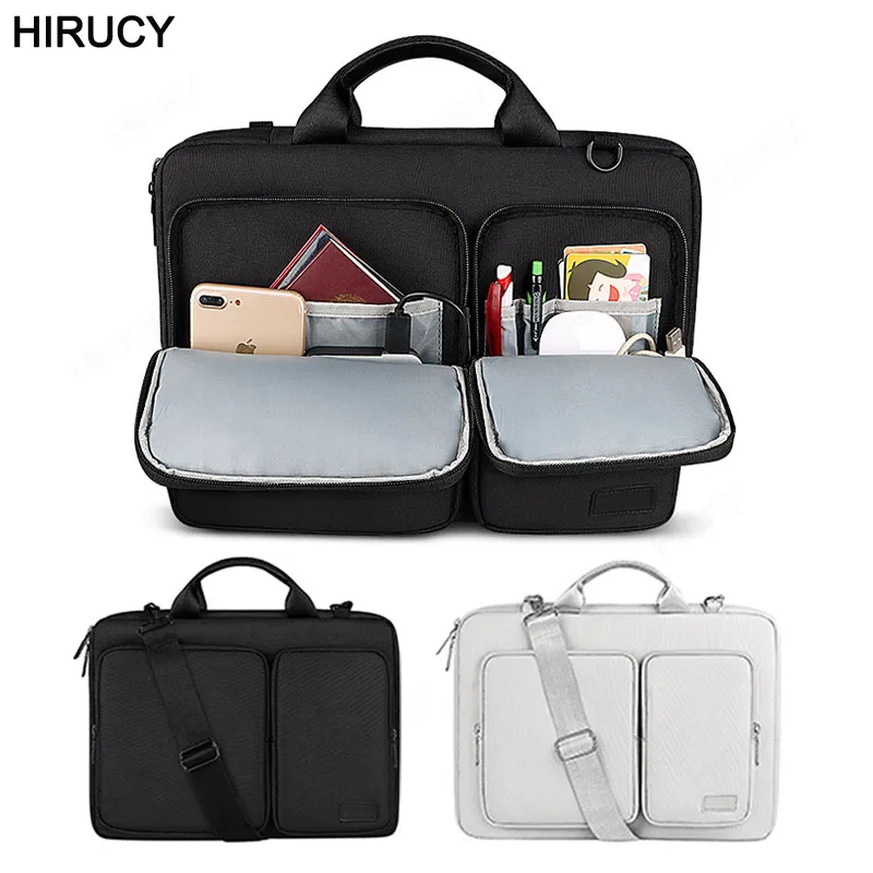 

Shoulder Laptop Bag 14 15.6 inch Notebook Pouch Computer Briefcase For Mackbook Air Pro HP Huawei Asus Dell Travel Computer Bag