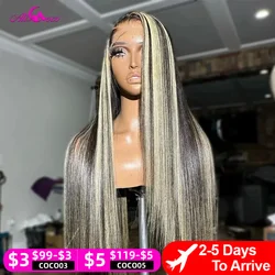 13x6 Lace Front Wigs Human Hair Straight Glueless Wigs Human Hair Pre Plucked 180 Density Drawstring Wig Human Hair For Women