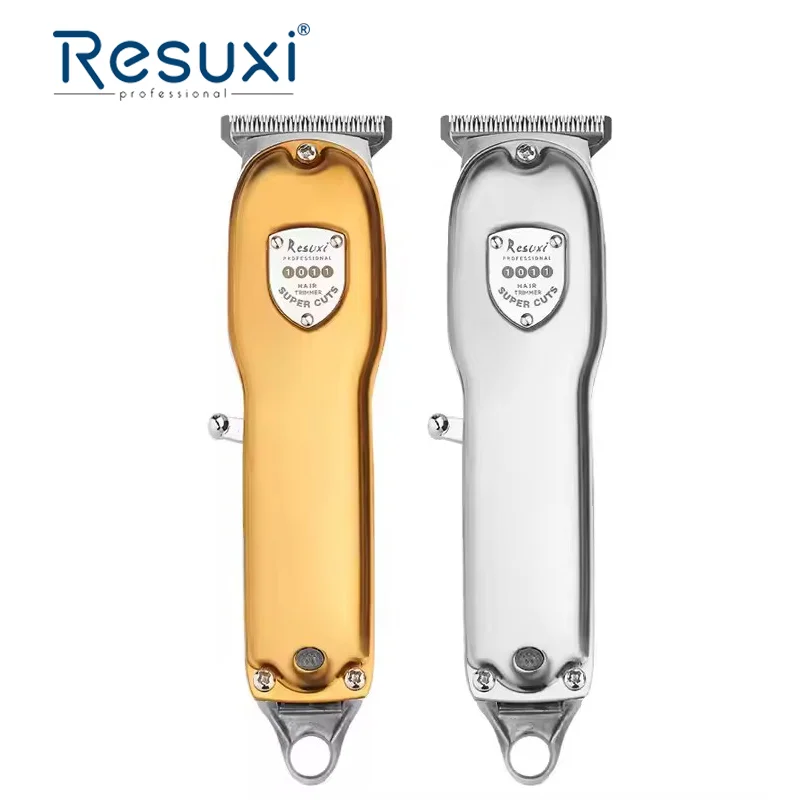 

JM-1011 Профессиональный триммер для волос Resuxi для мужчин Беспроводной цельнометаллический триммер для стилистов и парикмахерских
