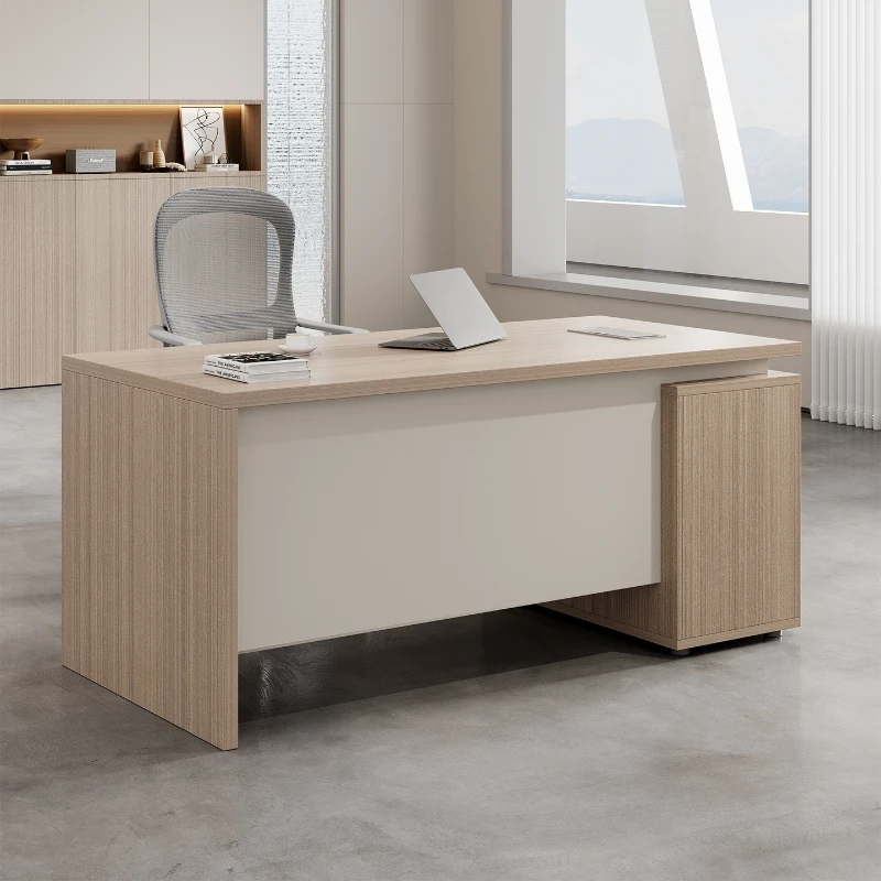 Minimalist Single-Person Office Computer Desk — Employee Workstation Writing Table escritorios de estudio Office Furniture